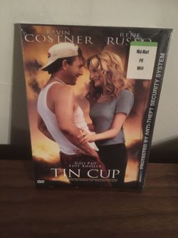 TIN CUP Kevin Costner Rene Russo DVD Brand New