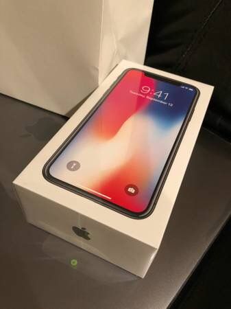 iPhone X 256gb Space Gray unlocked
