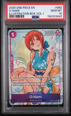 2025 ONE PIECE EN O-NAMI ILLUSTRATION BOX VOL.1