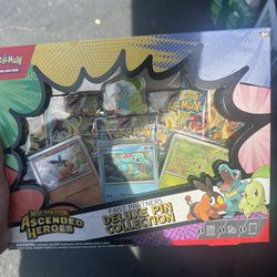 Ascended hero’s pin and poster collection