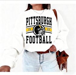 Pittsburgh Steelers Football 1933 Graphic Crewneck Sweatshirt