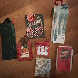 Holiday Bags And Card 