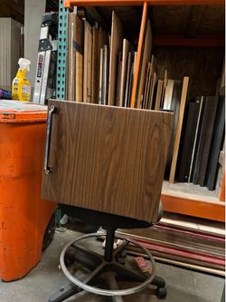 Vintage mini fridge