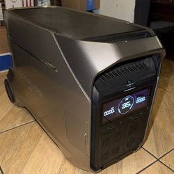 Ecoflow 4,000watt Delta Pro 3 Solar Generator Power Station Home Back Up.