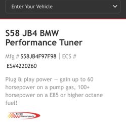 S58  JB4  Bmw Performance Tuner# ES (contact info removed)