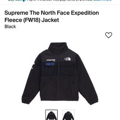 Supreme North Face Fleece