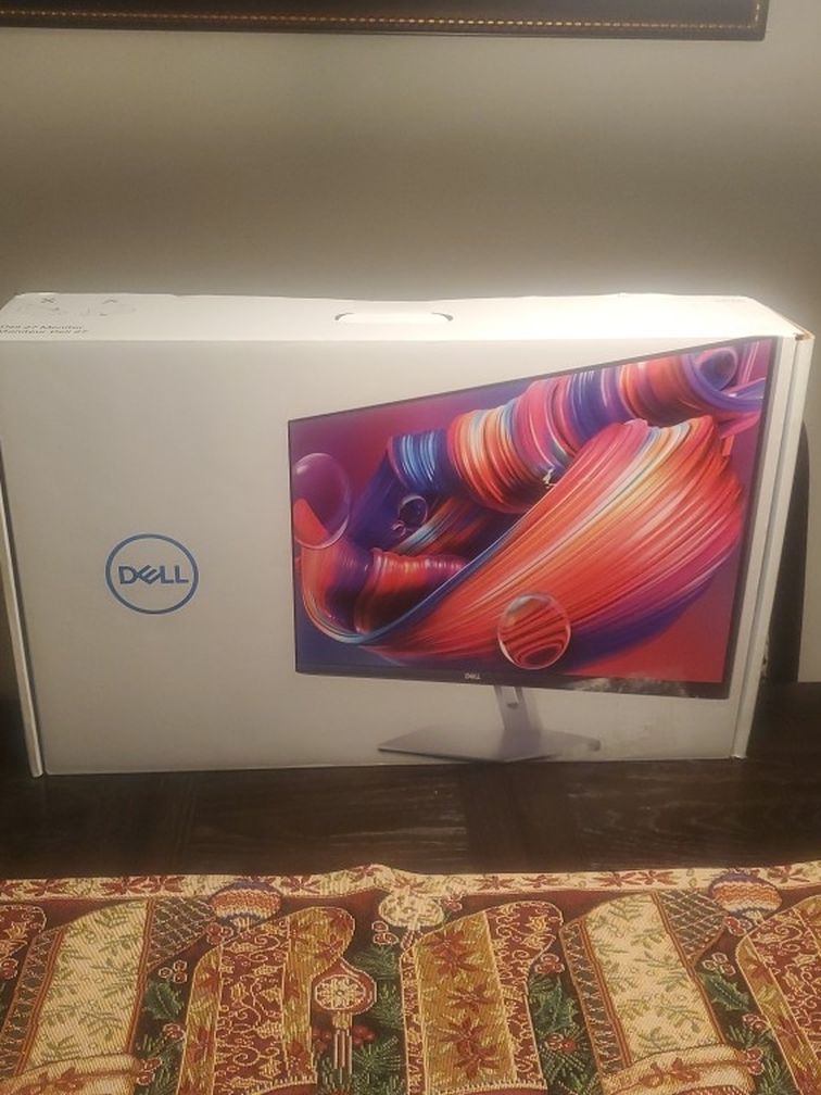 Dell S2721HS 27 Inch Full HD 1920 x 1080, AMD FreeSync, IPS Ultra-Thin Bezel Monitor, Tilt and Swivel, Silver