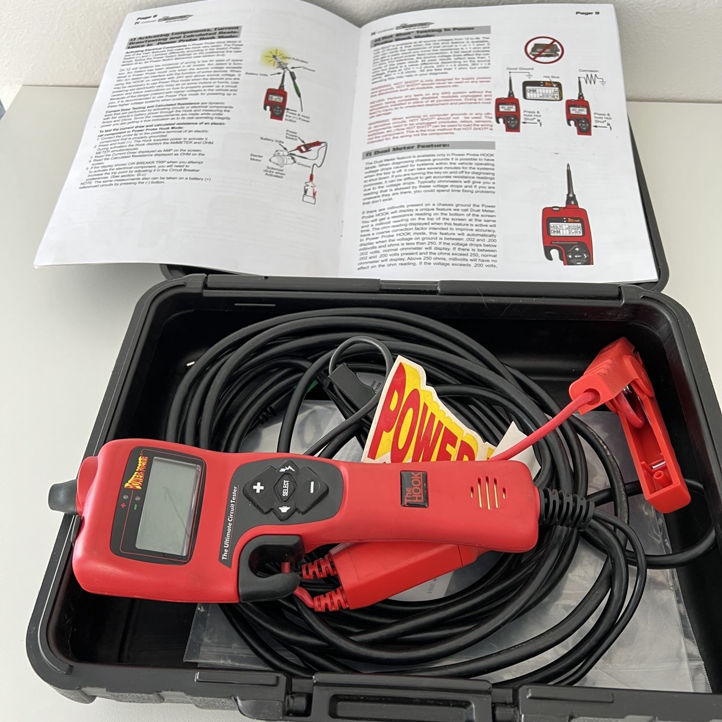 Power probe hook for cheap sale