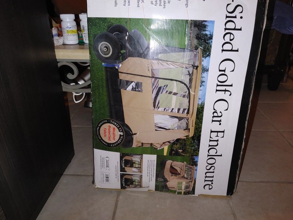 Golf Cart. Cover