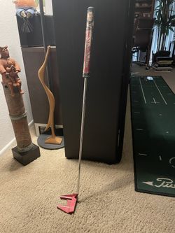 Odyssey O Works 7s Micro Hinge 34 Inch Right Hand Putter With Original Head Cover In Good Condition