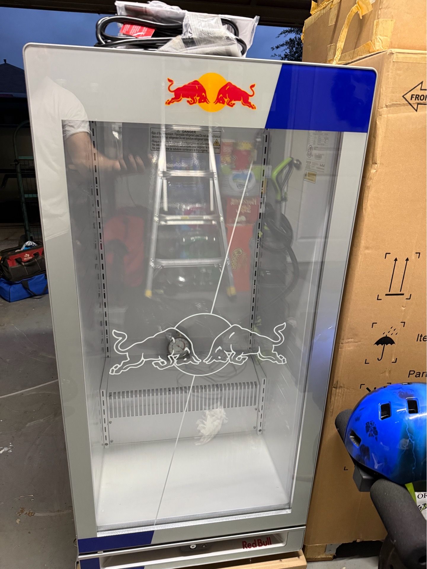 Red Bull refrigerator