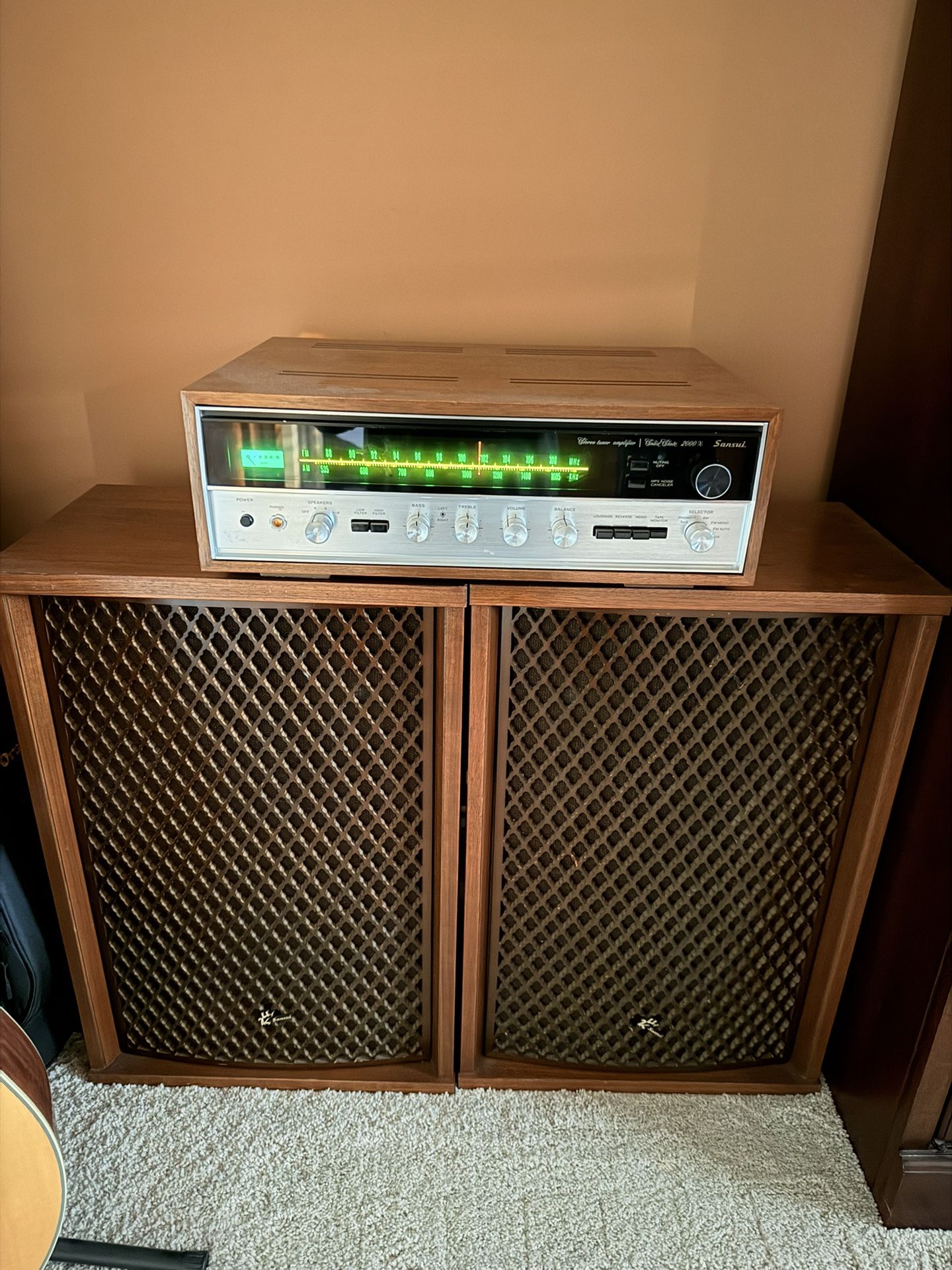 Sansui Stereo Tuner Amplifier 2000X