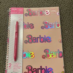Barbie Notebook & Barbie Pen