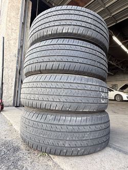 4 USED 235/60/18 BRIDGESTONE ECOPIA HL TIRES