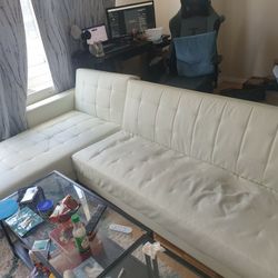 Large White Sleeper Sectional From Wayfair