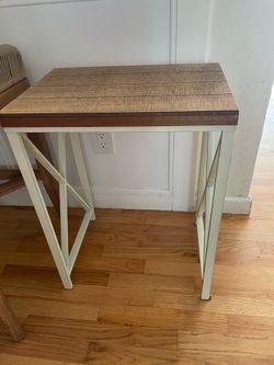 White side table