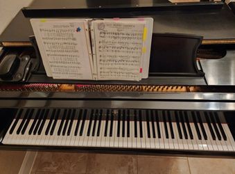 Free Steinway & Sons Grand Piano Black Ebony