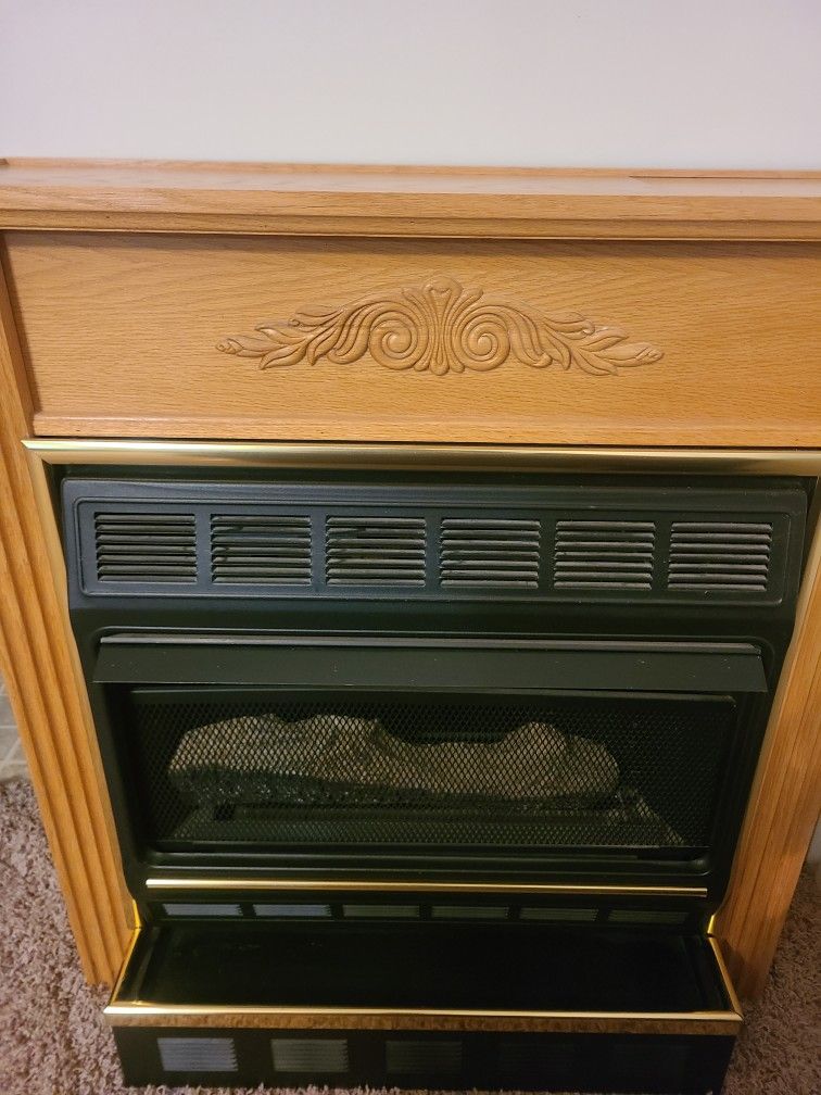 Lp Mini Hearth Fireplace  Heater