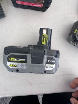 Ryobi 18V 4.0 Battery