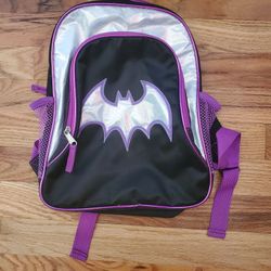 Girls Batman Backpack