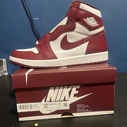 Air Jordan 1 High Artisanal Red size 10