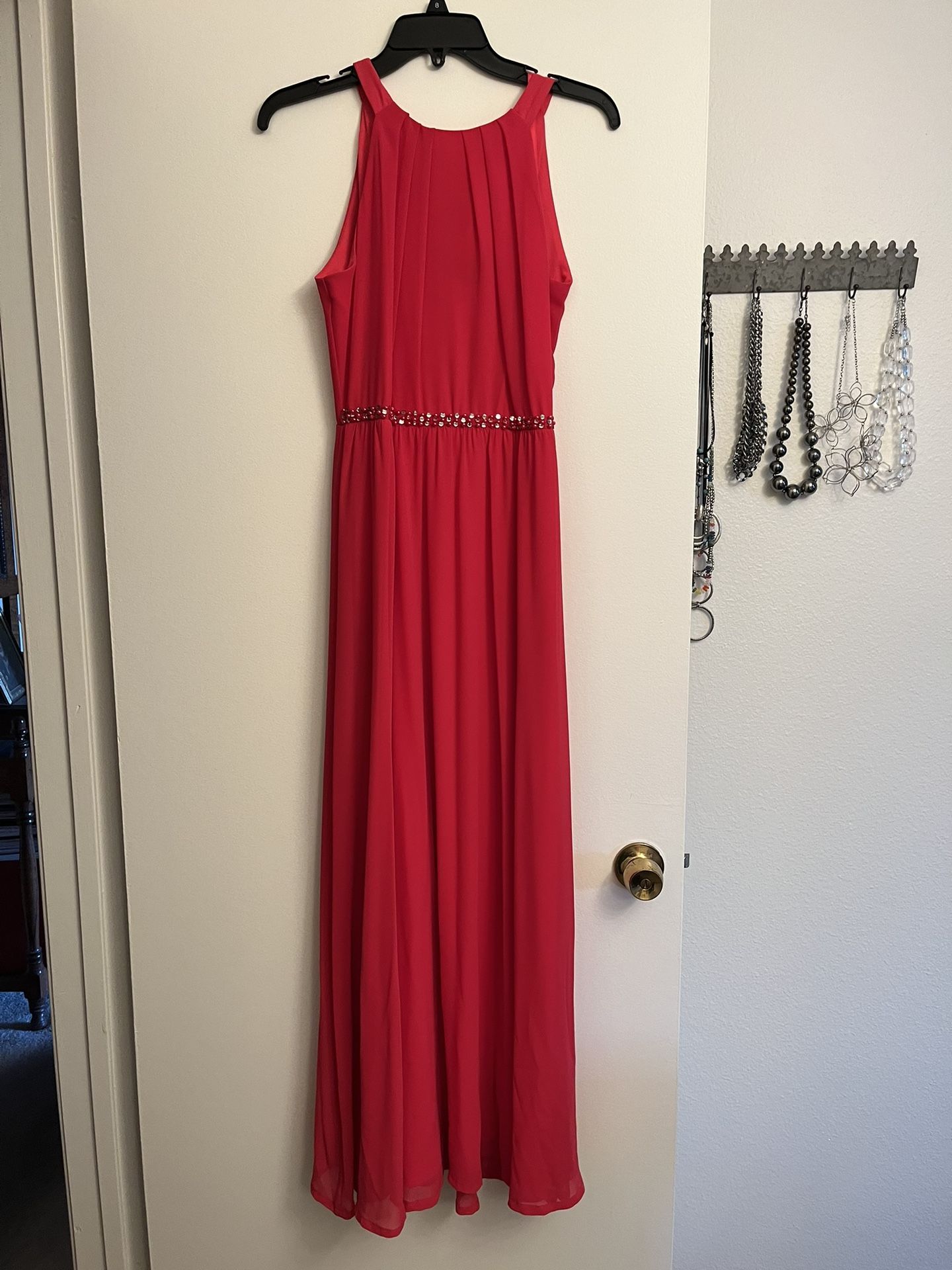 Coral Formal Long Gown