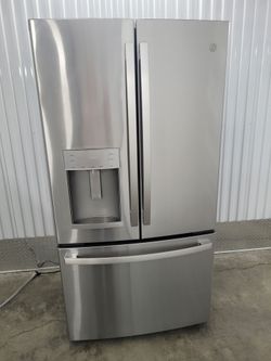 GE 27.7cu French Door Refrigerator ENERGY STAR Stainless Steel