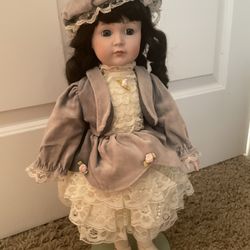 Vintage Porcelain Doll