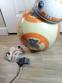 Spin Master Star Wars BB-8 Fully Interactive Droid W/remote/ Force Band