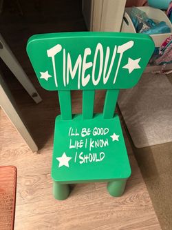 Super cute time out chair