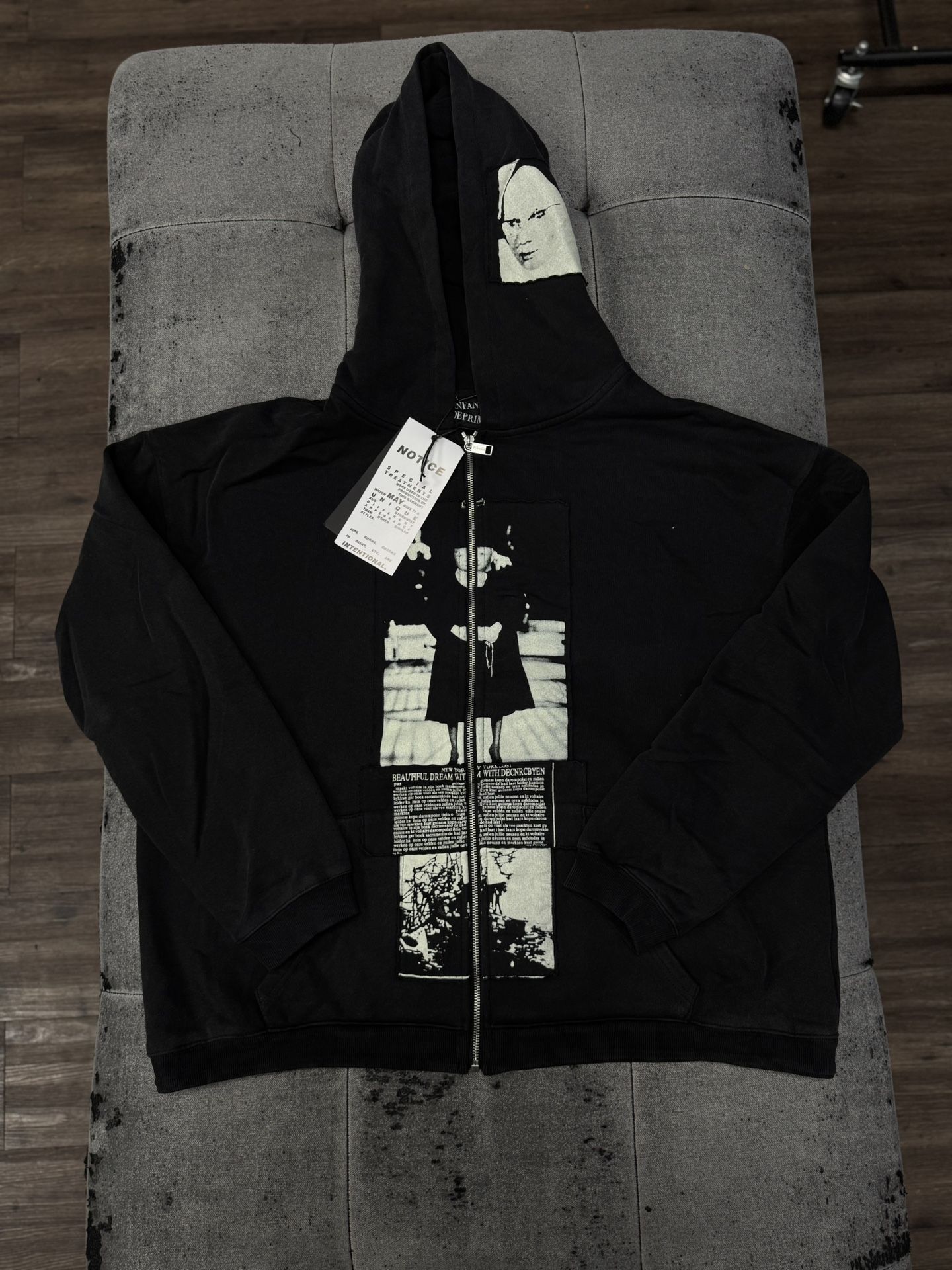 Enfants Riches Deprimes Zip Up Hoodie