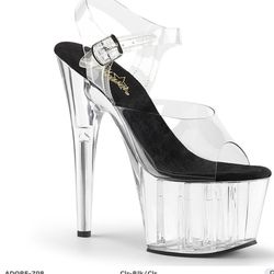 Stilettos Platform Tacones  By Pleaser Sexy Than Ever Heels🔥    Size: 5-10  Heel: 7"