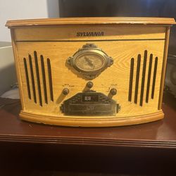 Vintage Record Player And Cassette Player 