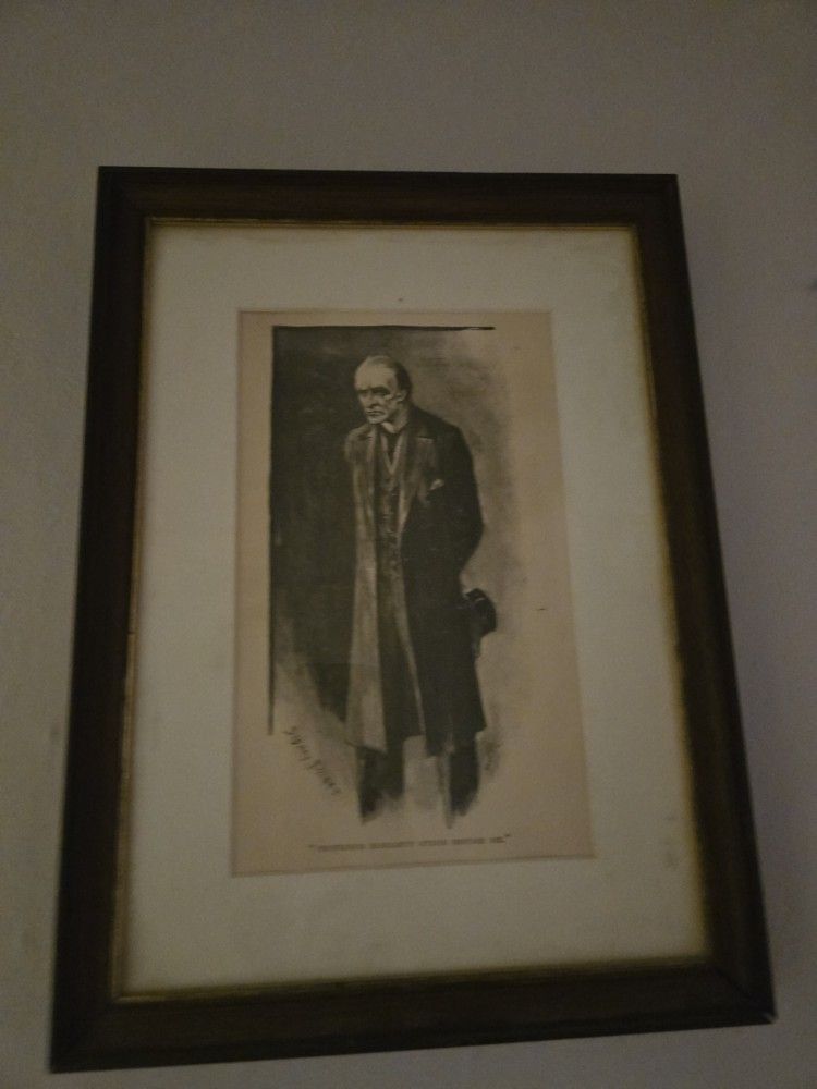 Professor moriarty signed print this is very