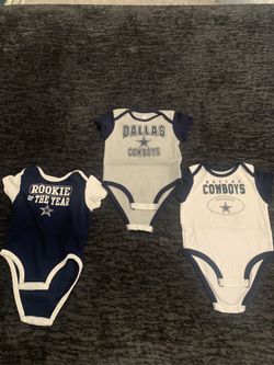 Toddler Boys 18 m. Dallas Cowboys. 3 One Pieces 