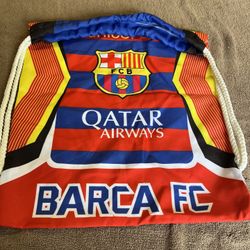 Barcelona Soccer Team Knapsack/Bag