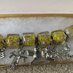 Charm Bracelet Halloween Charms Silver 