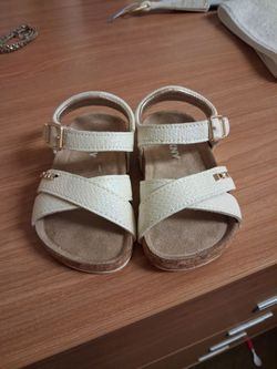 DKNY Girls Sandals with Cork Sole