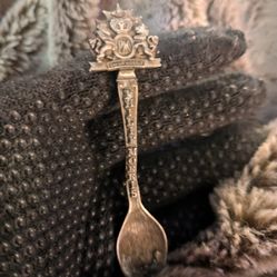 Philip Morris Gish Pewter Spoon RARE Advertising spoon