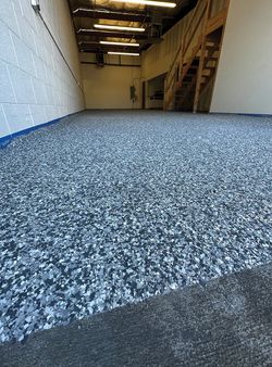 Flakes Epoxy Floor