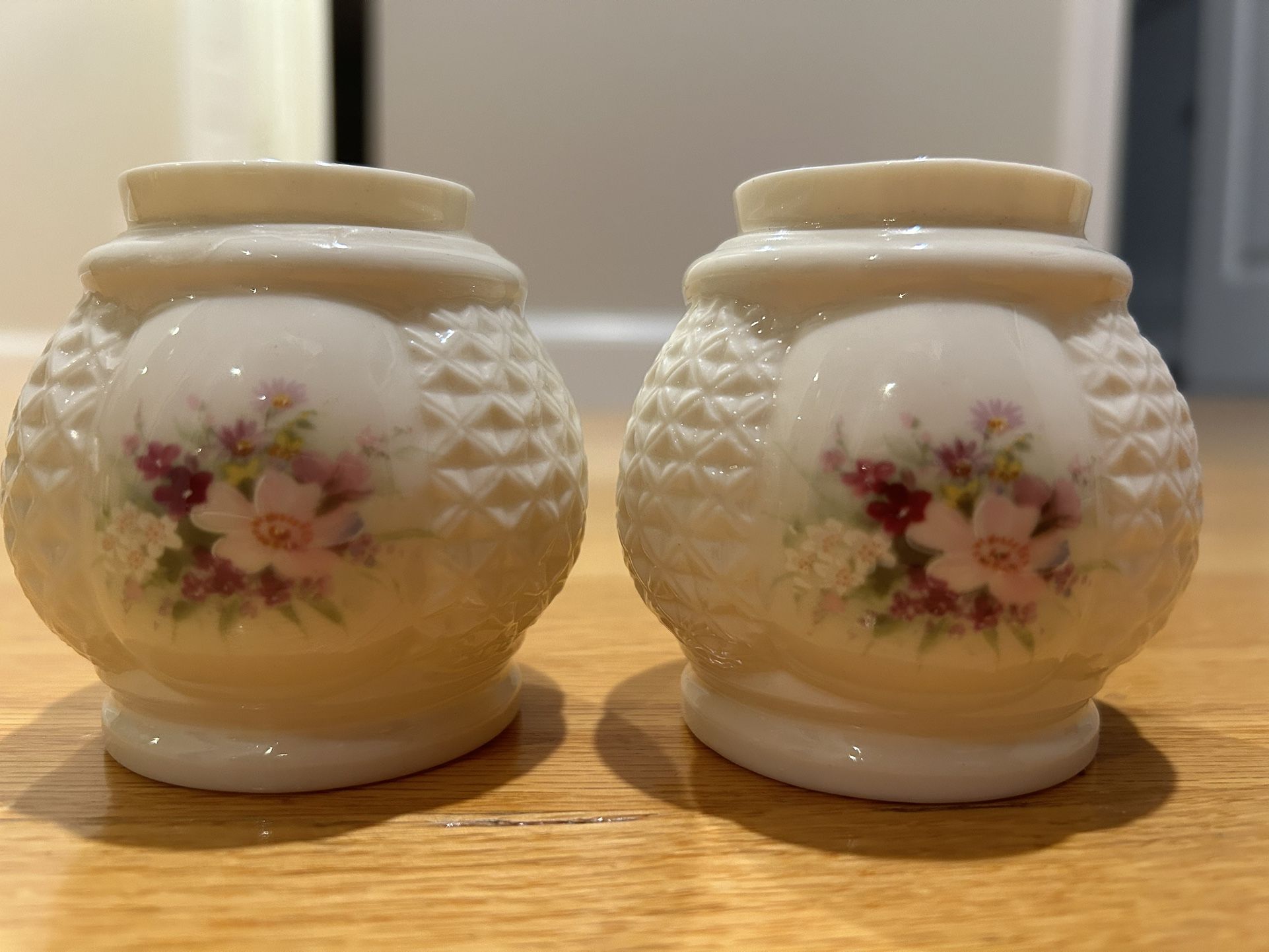 Irish Papian Donegal China Candle Holders