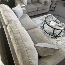 🍄 Altari Sofa And Loveseat set | Sectional-Gray | Sofa | Loveseat | Couch | Sofa | Sleeper| Living Room Furniture| Garden Furniture | Patio Furniture