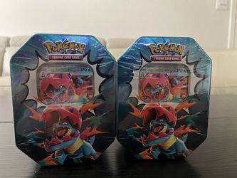 Pokémon Ascended Heroes Mega Feraligatr ex Tin x2