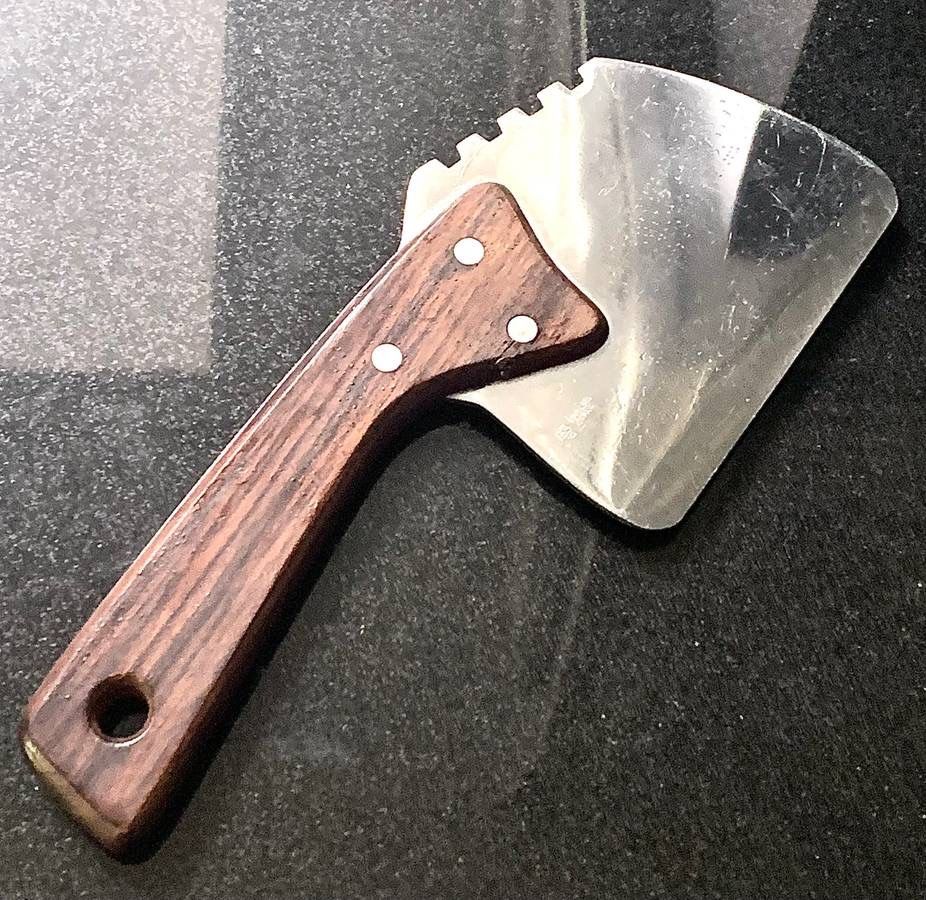 🪓Rare Japanese Premium Stainless Steel Cleaver, Solid Wood Handle (brand new)