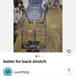 Teeter Hang Ups