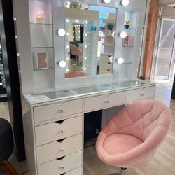 New Tall Large Make Up Vanity