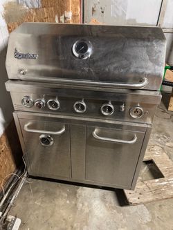 Signateur 5 burner outdoor kitchen