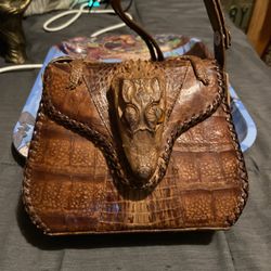 Real Alligator Purse