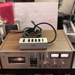 Rare Technics / Panasonic Industrial 677 Stereo Cassette Deck RS-677US