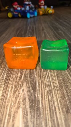Nee Doh Translucent Cube Toys Set of 2